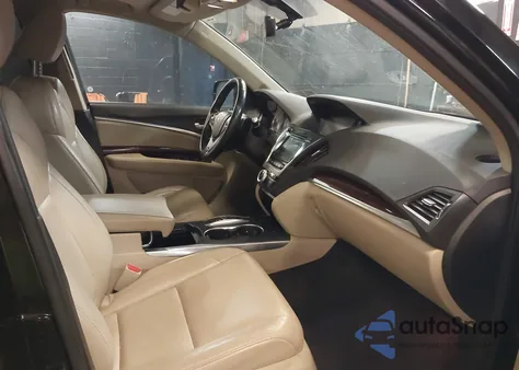 2016 Acura Mdx Acurawatch Plus Package из США, поврежденный, VIN 5FRYD4H25GB057597